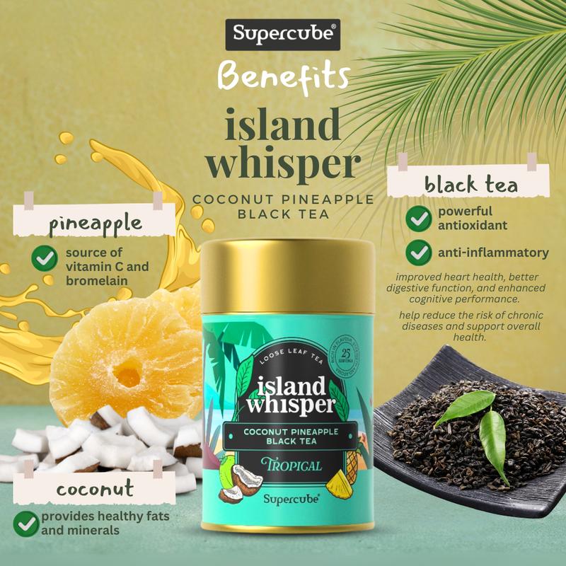 Coconut Pineapple Black Tea - Island Whisper