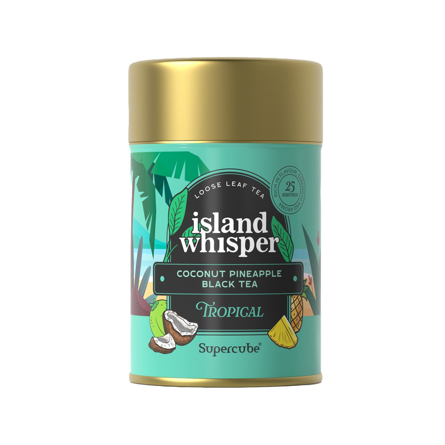 Coconut Pineapple Black Tea - Island Whisper